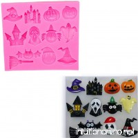 Halloween Pumpkin Pattern Silicone Moulds Fondant Baking Mold DIY Cake Decorating Tools Chocolate Candy Cookies Pastry Soap Molds Kitchen Bakewware Supplies - B073R7BMWP